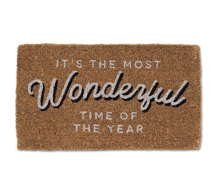 "wonderful time" doormat