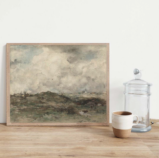 "mist" print // 11x14" with frame
