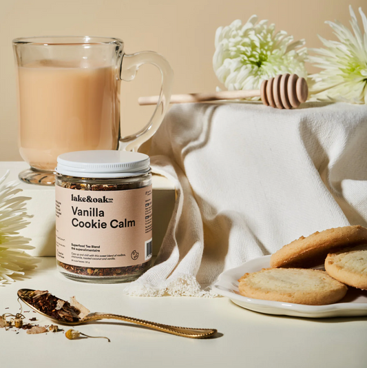 vanilla cookie calm // loose leaf tea