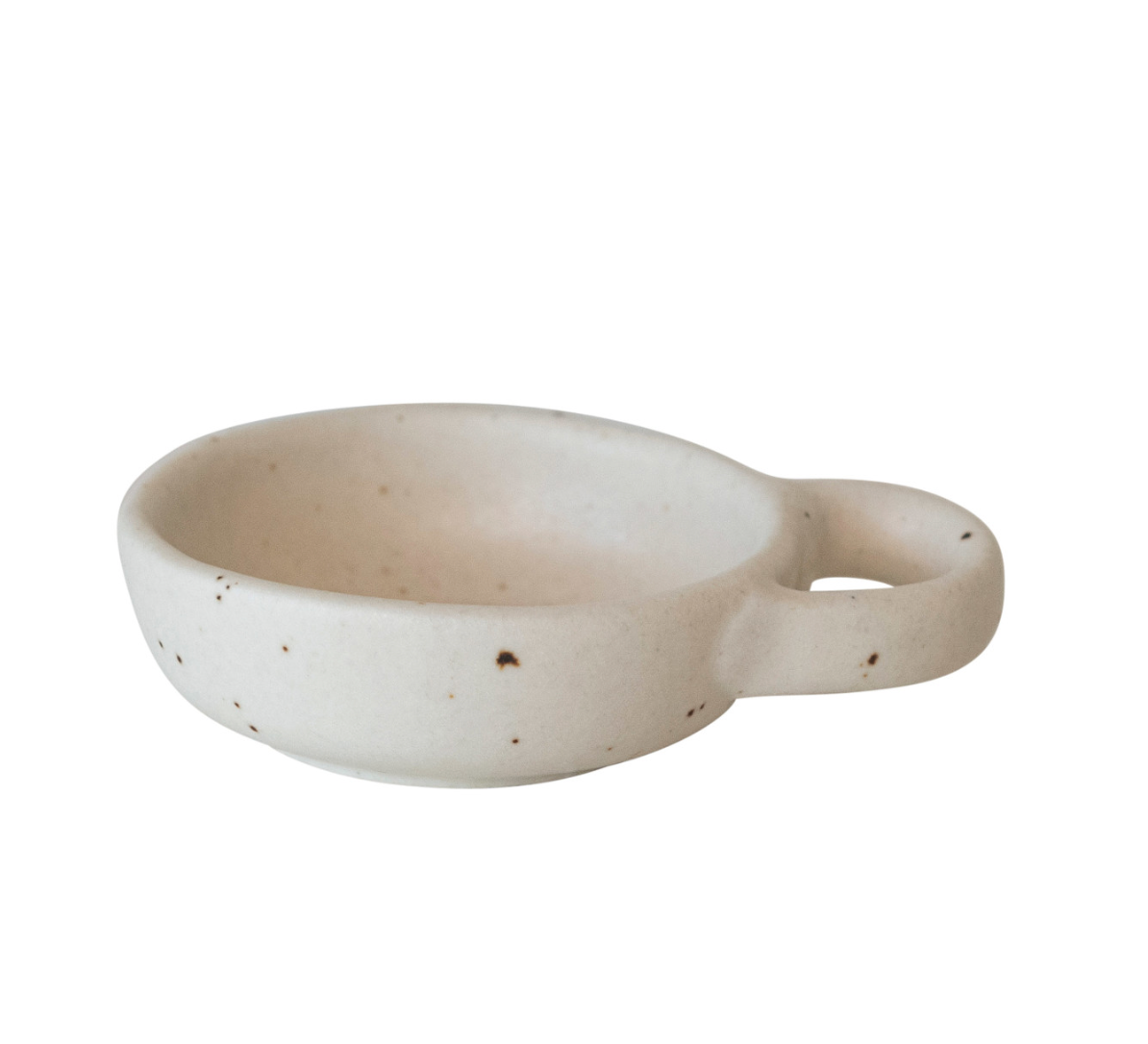 stella stoneware dish with handle