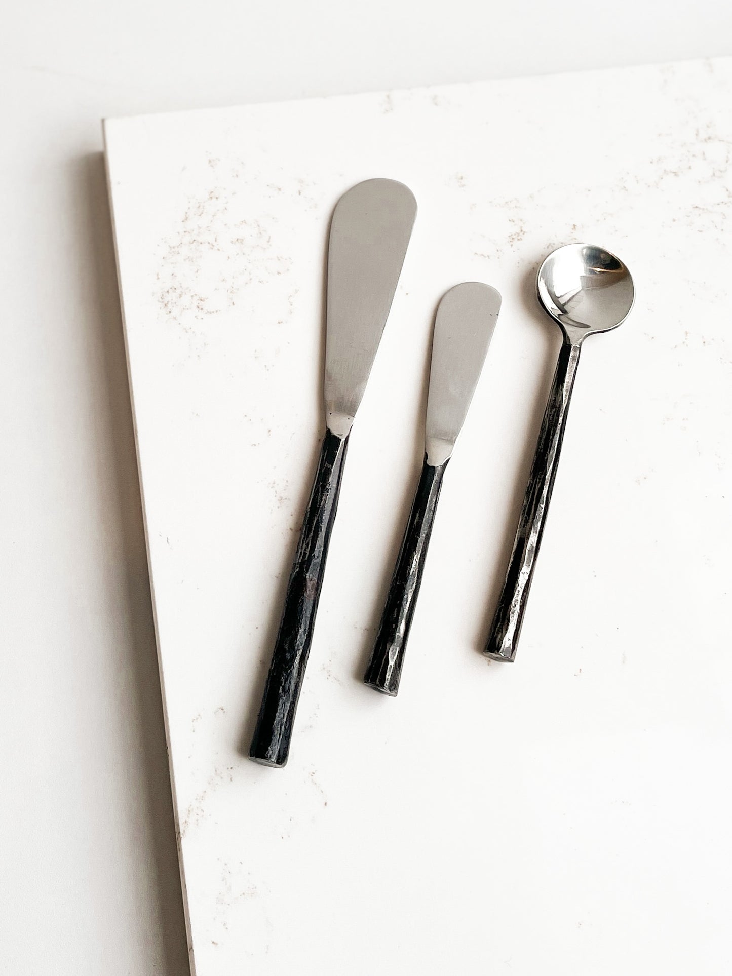 rustic iron utensils // 3 varieties