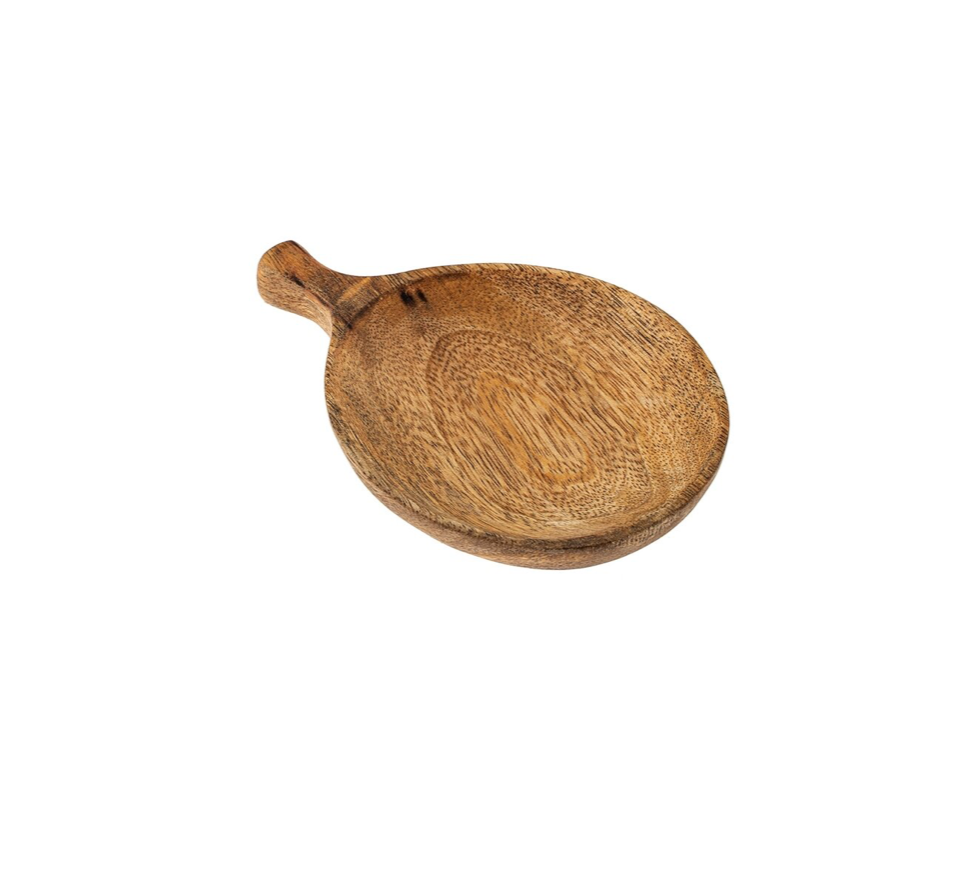 mango wood paddle scoop