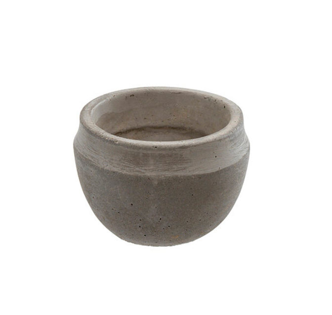 concrete classic mini pot